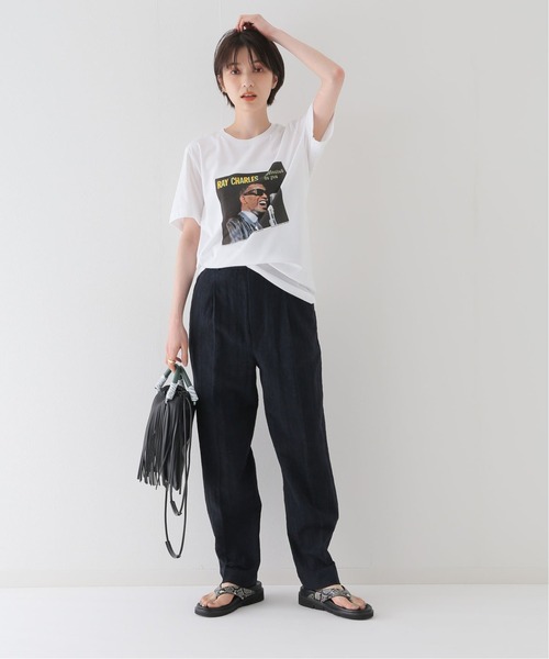 JOINT WORKS（ジョイントワークス）の「【BLUESCENTRIC/ブルースセントリック】RAY CHARLES DEDICATED TO YO（Tシャツ/カットソー・レディース・ホワイト・MEDIUM）」の12枚目の写真