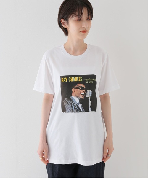 JOINT WORKS（ジョイントワークス）の「【BLUESCENTRIC/ブルースセントリック】RAY CHARLES DEDICATED TO YO（Tシャツ/カットソー・レディース・ホワイト・MEDIUM）」の3枚目の写真