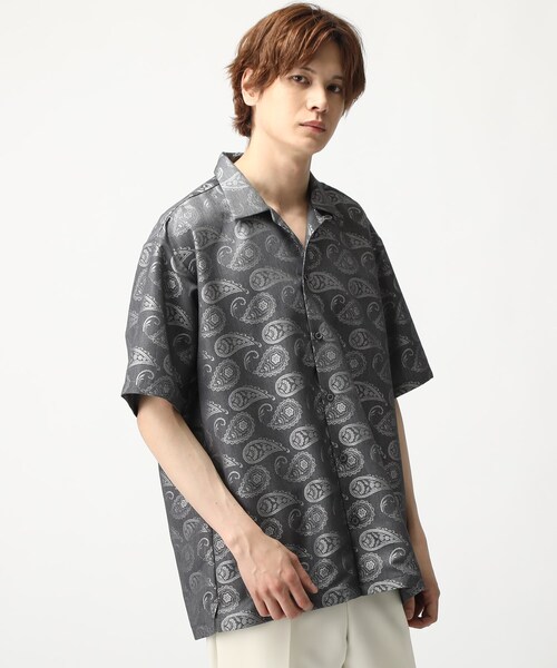 tk.TAKEO KIKUCHI（ティーケータケオキクチ）の「◇ペイズリー柄半袖  