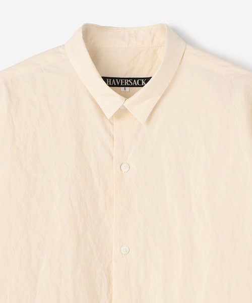 新品HAVERSACK  ドロップショルダーハイスリットシャツ WOMEN HAVERSACK（ハバーザック）の「HAVERSACK | ドロップショルダーハイ