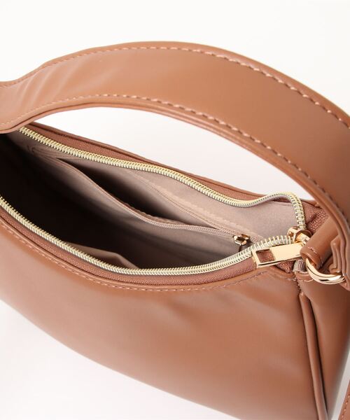 Honeys（ハニーズ）の「ハーフムーンハンドＢａｇ（ハンドバッグ・レディース・グリーン/ブラック/アイボリー/ブラウン・FREE）」の10枚目の写真