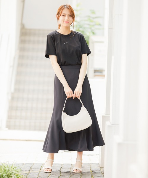 Honeys（ハニーズ）の「ハーフムーンハンドＢａｇ（ハンドバッグ・レディース・グリーン/ブラック/アイボリー/ブラウン・FREE）」の15枚目の写真