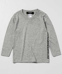 1PIU1UGUALE3 RELAX(1PIU1UGUALE3 RELAX) キッズサイドロゴプリントロンT