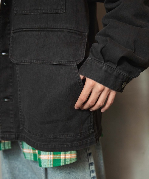 WEGO（ウィゴー）の「WEGO/【WEB先行販売】BIGカバーオール（カバーオール・メンズ・ブラック/ブラウン・FREE）」の16枚目の写真