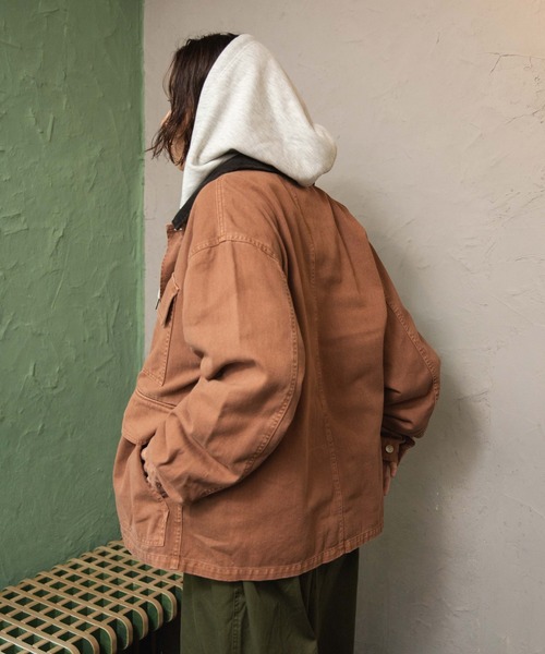 WEGO（ウィゴー）の「WEGO/【WEB先行販売】BIGカバーオール（カバーオール・メンズ・ブラック/ブラウン・FREE）」の13枚目の写真