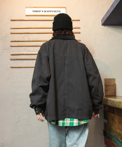 WEGO（ウィゴー）の「WEGO/【WEB先行販売】BIGカバーオール（カバーオール・メンズ・ブラック/ブラウン・FREE）」の10枚目の写真