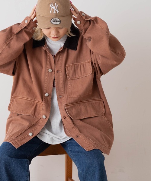 WEGO（ウィゴー）の「WEGO/【WEB先行販売】BIGカバーオール（カバーオール・メンズ・ブラック/ブラウン・FREE）」の18枚目の写真