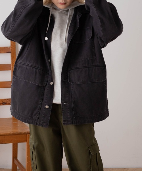 WEGO（ウィゴー）の「WEGO/【WEB先行販売】BIGカバーオール（カバーオール・メンズ・ブラック/ブラウン・FREE）」の22枚目の写真