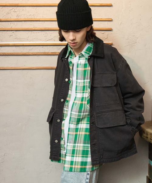 WEGO（ウィゴー）の「WEGO/【WEB先行販売】BIGカバーオール（カバーオール・メンズ・ブラック/ブラウン・FREE）」の19枚目の写真