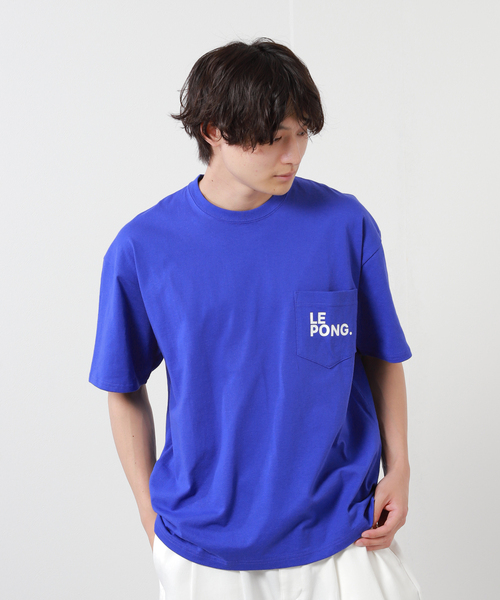 JOURNAL STANDARD（ジャーナルスタンダード）の「“国内exclusive”【PPSC/ピンポン サーフ クラブ for JS】LE PONG ポケット Tシャツ2（Tシャツ/カットソー・メンズ・グリーン/ブルー系その他・MEDIUM/LARGE）」の5枚目の写真