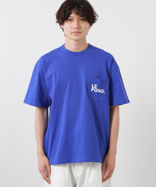 JOURNAL STANDARD（ジャーナルスタンダード）の「“国内exclusive”【PPSC/ピンポン サーフ クラブ for JS】LE PONG ポケット Tシャツ2（Tシャツ/カットソー・メンズ・グリーン/ブルー系その他・MEDIUM/LARGE）」の7枚目の写真