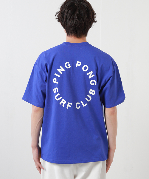 JOURNAL STANDARD（ジャーナルスタンダード）の「“国内exclusive”【PPSC/ピンポン サーフ クラブ for JS】LE PONG ポケット Tシャツ2（Tシャツ/カットソー・メンズ・グリーン/ブルー系その他・MEDIUM/LARGE）」の9枚目の写真