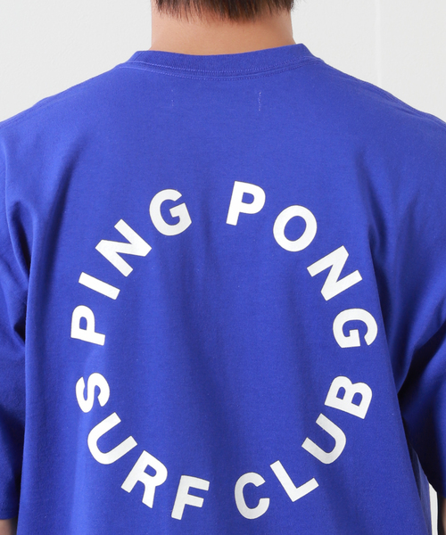 JOURNAL STANDARD（ジャーナルスタンダード）の「“国内exclusive”【PPSC/ピンポン サーフ クラブ for JS】LE PONG ポケット Tシャツ2（Tシャツ/カットソー・メンズ・グリーン/ブルー系その他・MEDIUM/LARGE）」の10枚目の写真