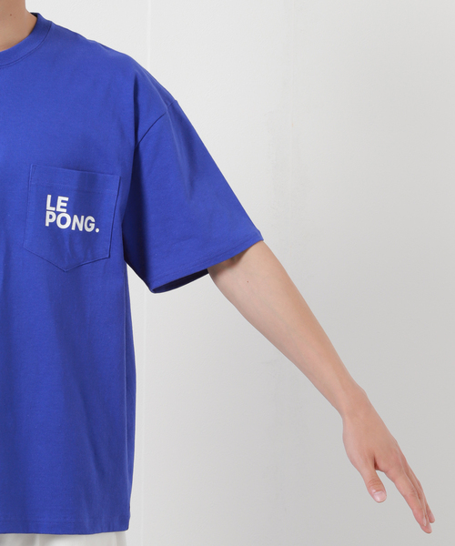JOURNAL STANDARD（ジャーナルスタンダード）の「“国内exclusive”【PPSC/ピンポン サーフ クラブ for JS】LE PONG ポケット Tシャツ2（Tシャツ/カットソー・メンズ・グリーン/ブルー系その他・MEDIUM/LARGE）」の12枚目の写真