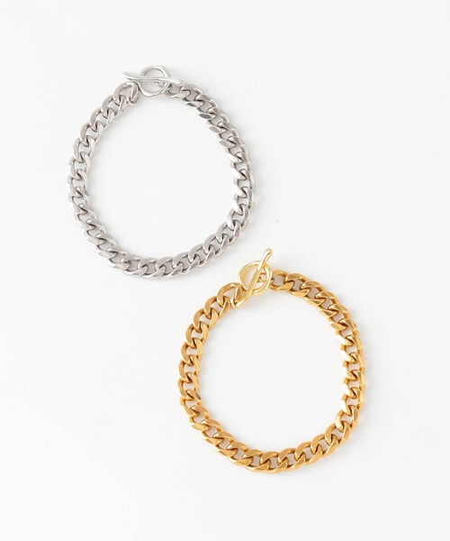 JUICY ROCK（ジューシーロック）の「マンテルキヘイチェーンブレスレット（ブレスレット・レディース・ゴールド/シルバー・ONE SIZE）」の8枚目の写真