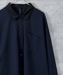 Ritzy（リッツィー）の「ポリストレッチ クレリックシャツ レディース メンズ（シャツ/ブラウス・メンズ）」