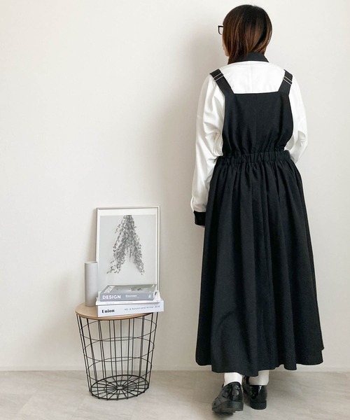 Ritzy（リッツィー）の「ポリストレッチ クレリックシャツ（シャツ/ブラウス・メンズ・ホワイト/グレイッシュベージュ/チャコール/サックスブルー/グリーン/ネイビー/パープル/ブラック・MEDIUM/LARGE/X-LARGE）」の11枚目の写真