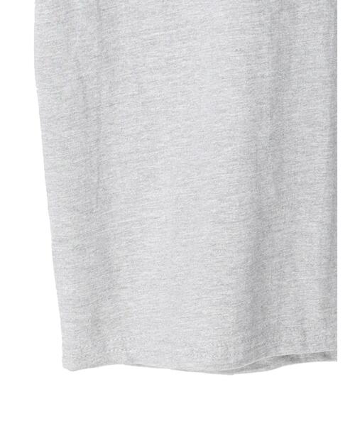 koe(コエ)の「リンガーTシャツ*(Tシャツ/カットソー・レディース・ブラック/ネイビー/レッド・FREE)」の16枚目の写真