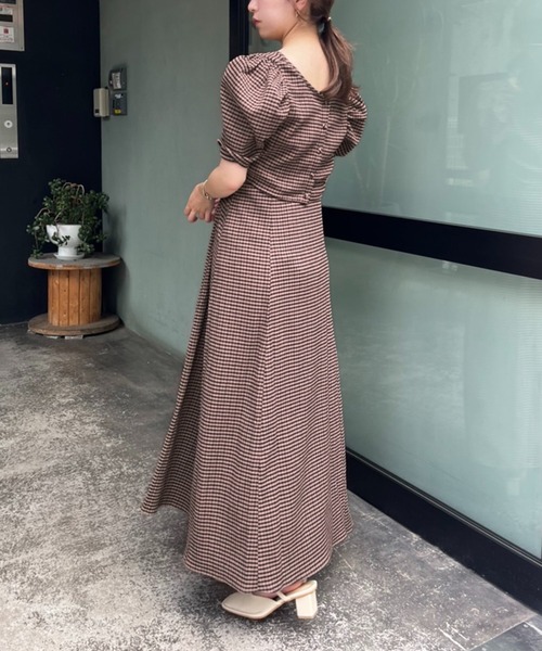 one after another NICE CLAUP（ワンアフターアナザーナイスクラップ）の「マルチウェイセットワンピース（ワンピース・レディース・ブラック/ブラウン系その他/ベージュ系その他/ブラック系その他・FREE）」の3枚目の写真