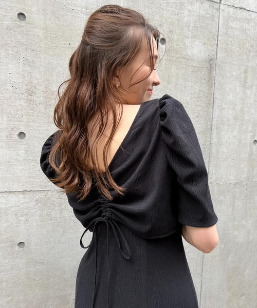 one after another NICE CLAUP（ワンアフターアナザーナイスクラップ）の「マルチウェイセットワンピース（ワンピース・レディース・ブラック/ブラウン系その他/ベージュ系その他/ブラック系その他・FREE）」の16枚目の写真