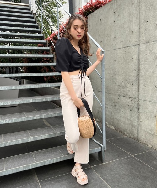 one after another NICE CLAUP（ワンアフターアナザーナイスクラップ）の「マルチウェイセットワンピース（ワンピース・レディース・ブラック/ブラウン系その他/ベージュ系その他/ブラック系その他・FREE）」の19枚目の写真