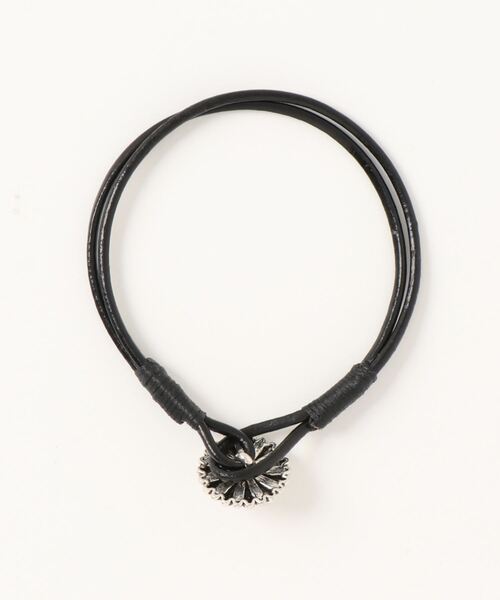 Pirlo/ピルロ】FLOWER CONCHO LEATHER BRACELET / フラワー