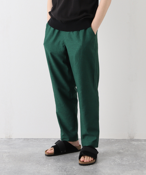 EDIFICE（エディフィス）の「“RIRANCHA(R) / リランチェ” リネンライク ストレッチ テーパード イージーパンツ（その他パンツ・メンズ・ブラック/グリーン/アイボリー/ベージュ系その他・SMALL/MEDIUM/LARGE）」の20枚目の写真
