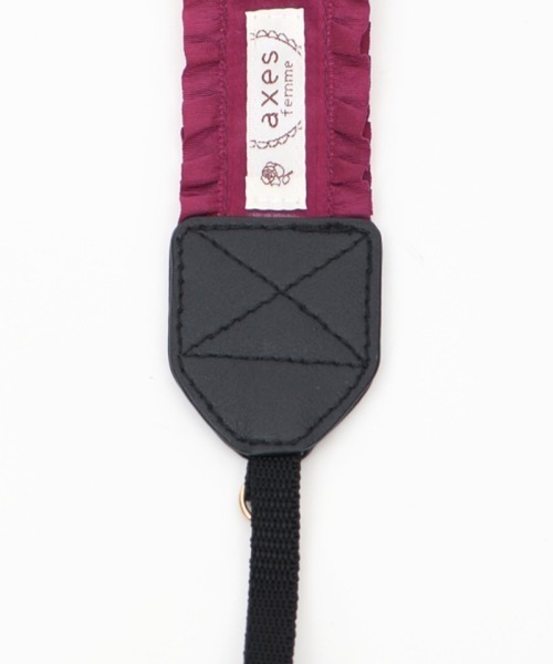 axes femme(アクシーズファム)の「フリルリボンマルチストラップ(カメラ/カメラグッズ・レディース・ブラック/ラベンダー/ワイン・FREE)」の8枚目の写真
