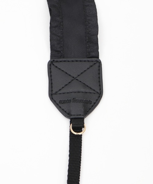 axes femme(アクシーズファム)の「フリルリボンマルチストラップ(カメラ/カメラグッズ・レディース・ブラック/ラベンダー/ワイン・FREE)」の14枚目の写真