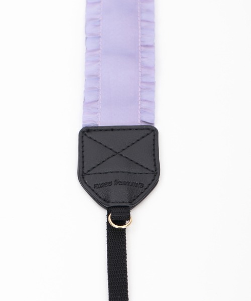 axes femme(アクシーズファム)の「フリルリボンマルチストラップ(カメラ/カメラグッズ・レディース・ブラック/ラベンダー/ワイン・FREE)」の21枚目の写真
