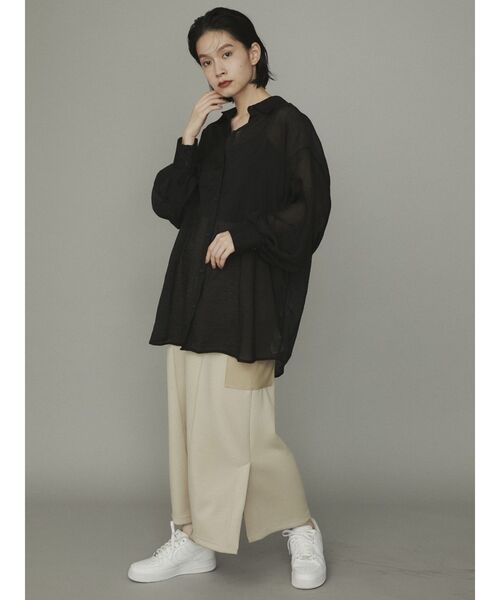 COTORICA（コトリカ）の「フェイクレザーポケットスカート（スカート・レディース・ブラック/ベージュ/ブラウン・SMALL/MEDIUM）」の9枚目の写真