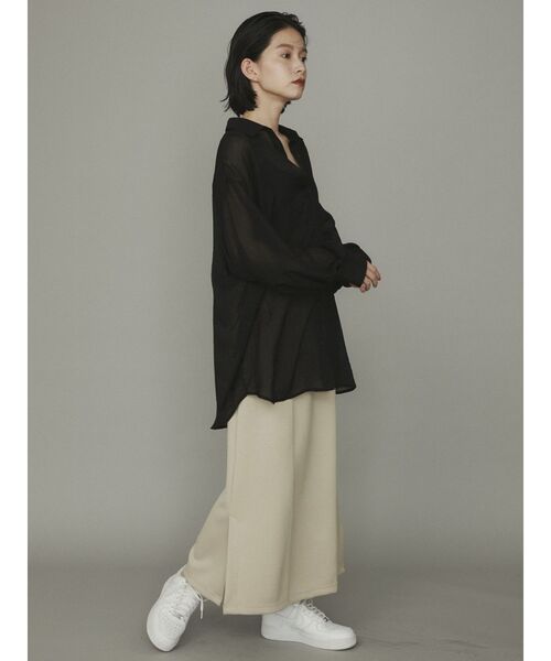 COTORICA（コトリカ）の「フェイクレザーポケットスカート（スカート・レディース・ブラック/ベージュ/ブラウン・SMALL/MEDIUM）」の11枚目の写真