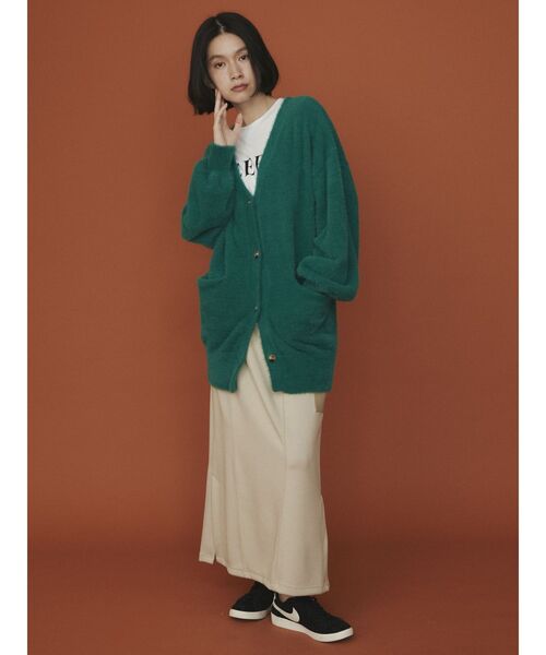 COTORICA（コトリカ）の「フェイクレザーポケットスカート（スカート・レディース・ブラック/ベージュ/ブラウン・SMALL/MEDIUM）」の7枚目の写真