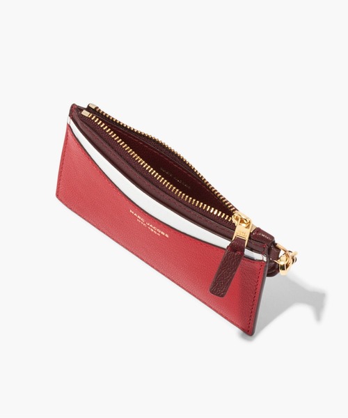 MARC JACOBS｜THE SLIM 84 COLORBLOCK ジップ カード ケース MARC JACOBS（マークジェイコブス）の「THE SLIM 84