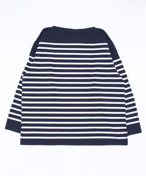 ORCIVAL(オーシバル)の「ORCIVAL | オーバーサイズ ラッセルフレンチ セーラーTシャツ MEN(Tシャツ/カットソー・メンズ・ブルー系その他6/ブルー系その他/ブルー系その他5・8/7)」の4枚目の写真