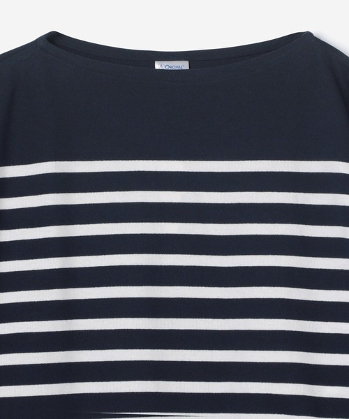 ORCIVAL(オーシバル)の「ORCIVAL | オーバーサイズ ラッセルフレンチ セーラーTシャツ MEN(Tシャツ/カットソー・メンズ・ブルー系その他6/ブルー系その他/ブルー系その他5・8/7)」の12枚目の写真