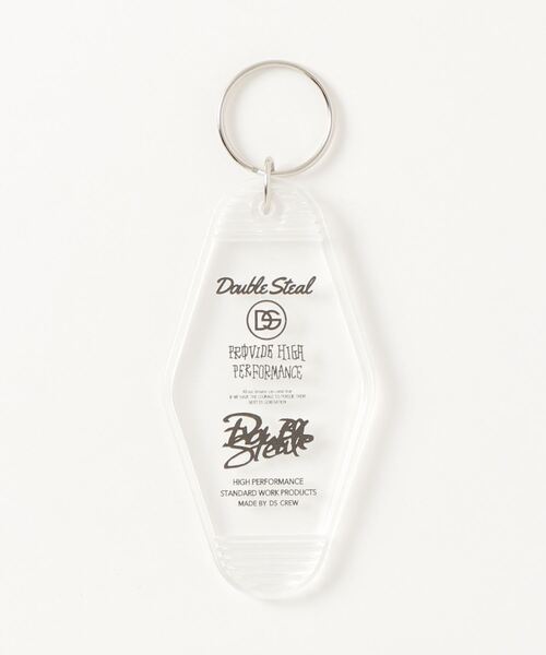 DOUBLE STEAL（ダブルスティール）の「HOTEL KEY HOLDER（キーホルダー・メンズ・ブラック/ホワイト/ブルー/クリア/ダークグリーン・FREE）」の10枚目の写真