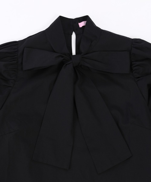 PHILLY(フィリー)の「【PHILLY】リボン付きブラウス(シャツ/ブラウス・レディース・ホワイト/ブラック/ブルー・FREE)」の9枚目の写真