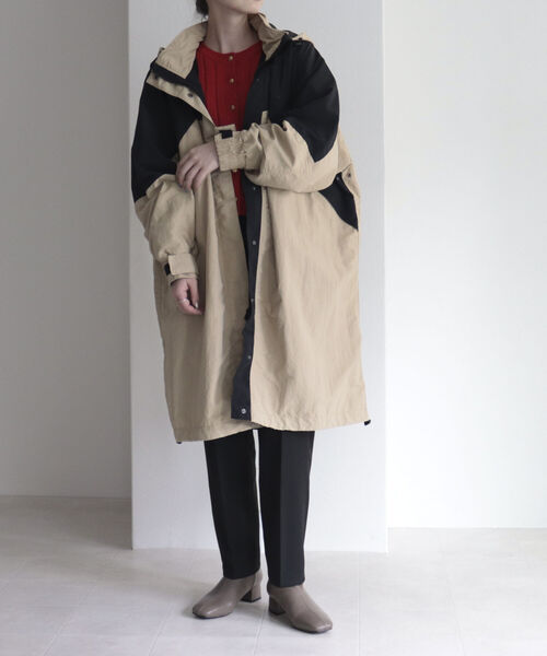 WILD THINGS(ワイルドシングス)の「【WILD THINGS/ワイルドシングス】CHAMONIX OVER COAT(ダウンジャケット/コート・レディース・ブルー/ベージュ・M)」の10枚目の写真