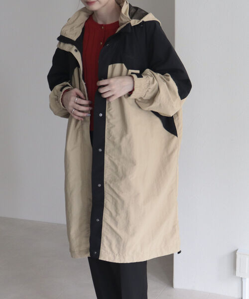WILD THINGS(ワイルドシングス)の「【WILD THINGS/ワイルドシングス】CHAMONIX OVER COAT(ダウンジャケット/コート・レディース・ブルー/ベージュ・M)」の13枚目の写真