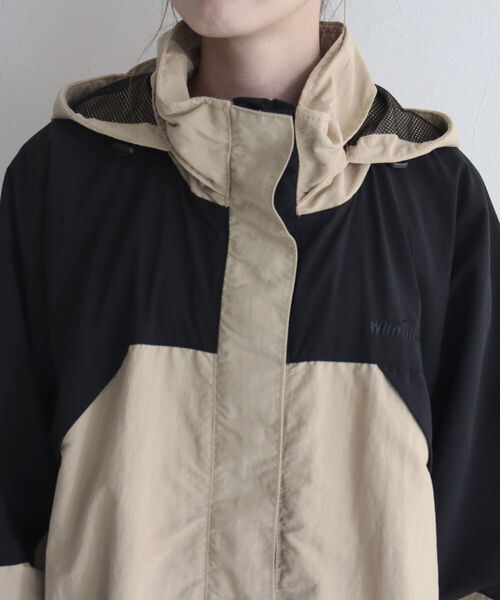 WILD THINGS(ワイルドシングス)の「【WILD THINGS/ワイルドシングス】CHAMONIX OVER COAT(ダウンジャケット/コート・レディース・ブルー/ベージュ・M)」の22枚目の写真