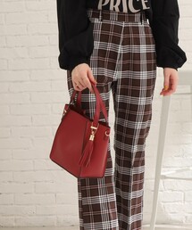 SHOO・LA・RUE | スカーフ付き一枚革風トート(ショルダーバッグ)