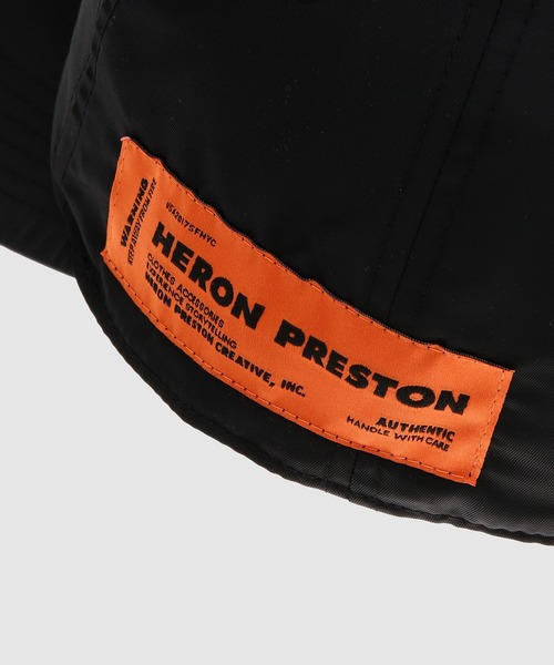 HERON PRESTON(ヘロンプレストン)の「CTNMB HAT(キャップ・メンズ・ブラック×ホワイト・FREE)」の4枚目の写真