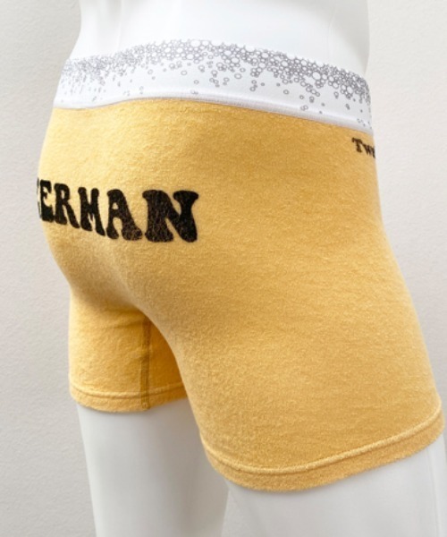 OVER THE TWELVE(オーバーザトゥウェルブ)の「OVER THE TWELVE(オーバーザトゥエルブ)BEERMAN 2022アンダーウェア(その他アンダーウェア/インナー・メンズ・ブラウン/イエロー・M/L/XL)」の2枚目の写真