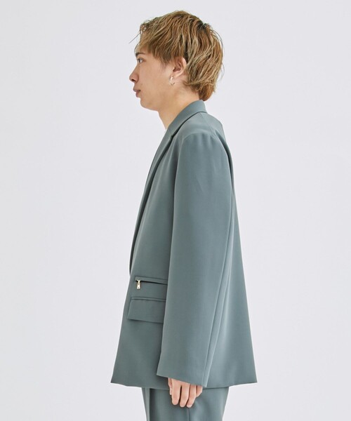 CULLNI クルニ STUDIOUS別注 ジップ　テーラードジャケット CULLNI（クルニ）の「STUDIOUS別注 ZIP JKT（テーラード