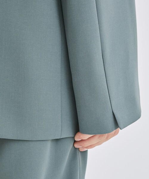 CULLNI（クルニ）の「STUDIOUS別注 ZIP JKT CHARCOAL（テーラードジャケット・メンズ・ダークグレー・1/2）」の14枚目の写真