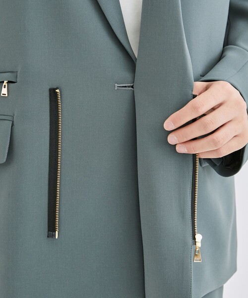 CULLNI（クルニ）の「STUDIOUS別注 ZIP JKT CHARCOAL（テーラード