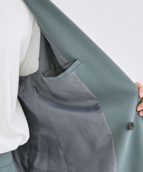 CULLNI（クルニ）の「STUDIOUS別注 ZIP JKT CHARCOAL（テーラードジャケット・メンズ・ダークグレー・1/2）」の15枚目の写真