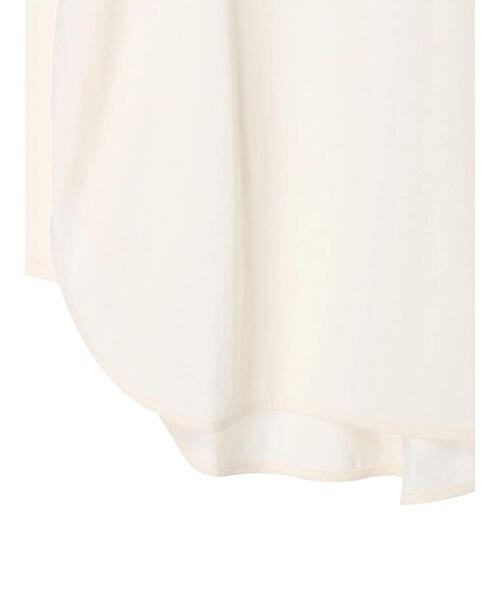 earth music&ecology（アースミュージックアンドエコロジー）の「ラウンドヘムロンT（Tシャツ/カットソー・レディース・オフホワイト・FREE）」の6枚目の写真