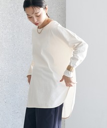 earth music&ecology | ラウンドヘムロンT(Tシャツ/カットソー)